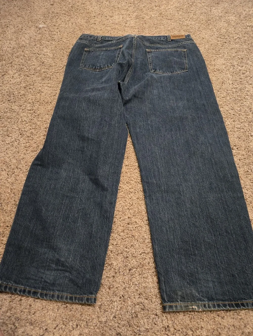 Kirkland Classic Men's Straight-Leg Jeans in Dark Blue